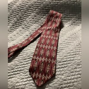 Vintage Bill Blass SILK Tie Made In Mexico Neck Tie